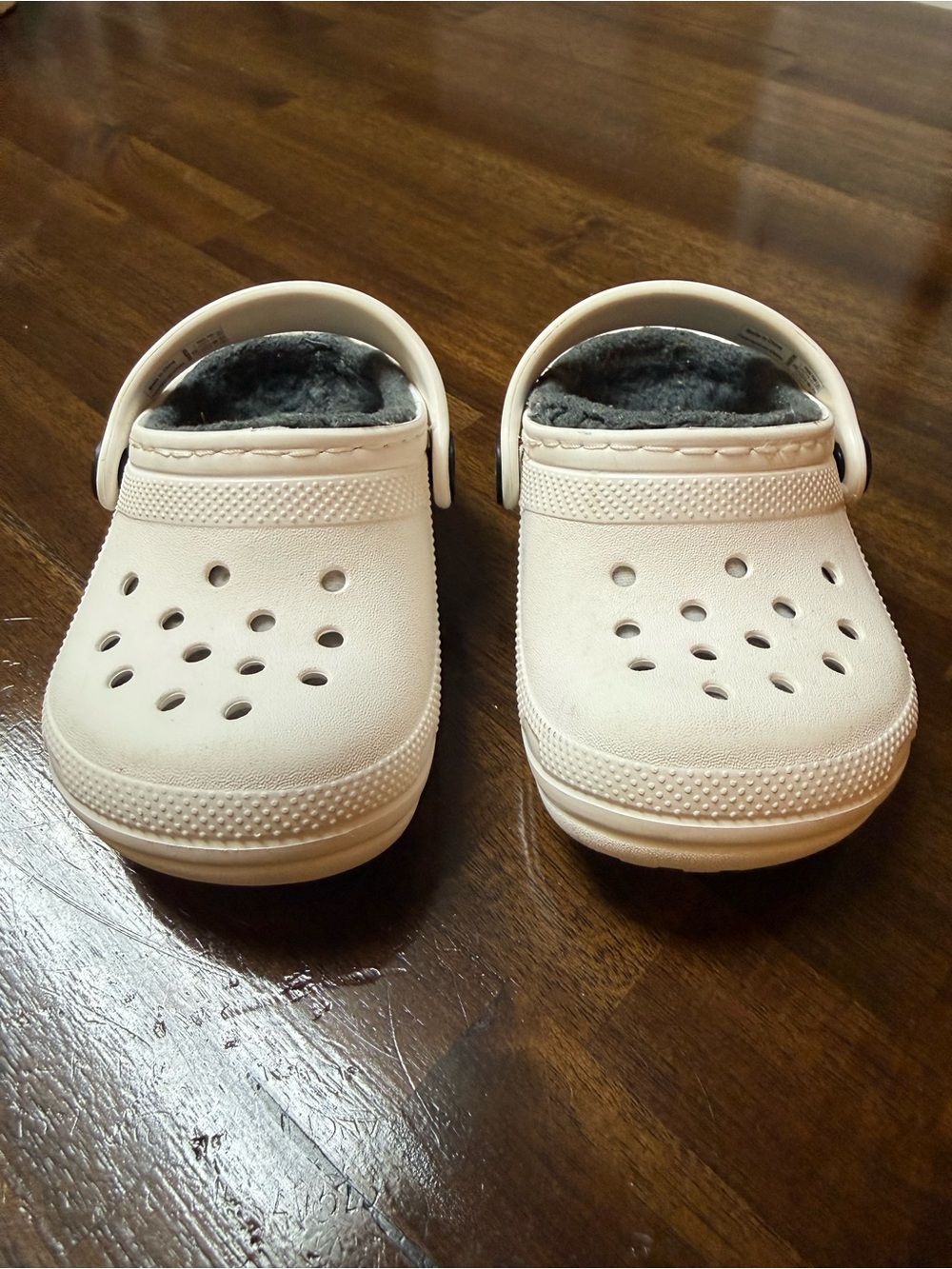 CROCS with Gray Lining Toddler Size 5